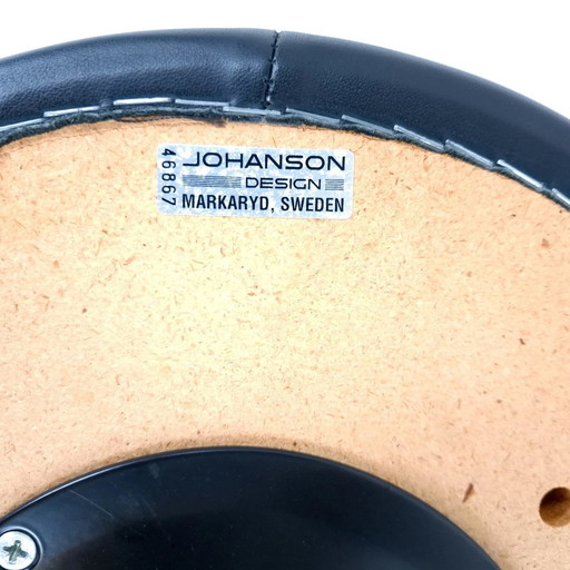 3 tabourets de bar Börje Johanson avec dossier