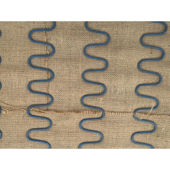 Image 1 of Paire de fauteuils vintage en cuir camel de Florence Knoll