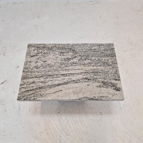 Image 1 of Table basse vintage italienne en granit, années 1980
