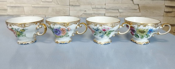 Image 1 of Service à déjeuner, porcelaine K&As, Rosenthal Pompadour de 1937-39