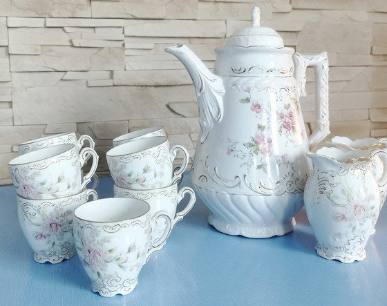 Image 1 of Service à déjeuner, porcelaine K&As, Rosenthal Pompadour de 1937-39