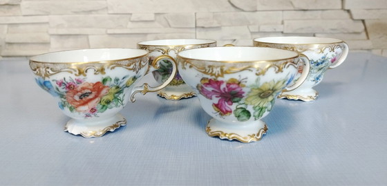 Image 1 of Service à déjeuner, porcelaine K&As, Rosenthal Pompadour de 1937-39