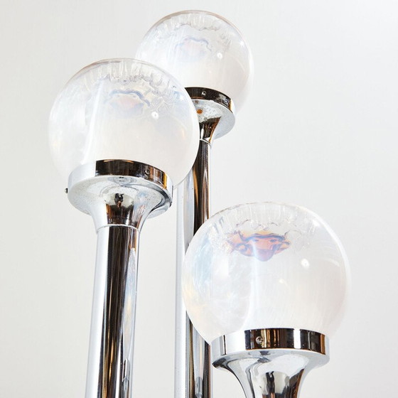 Image 1 of Lampadaire vintage Mazzega en verre de Murano, 1970