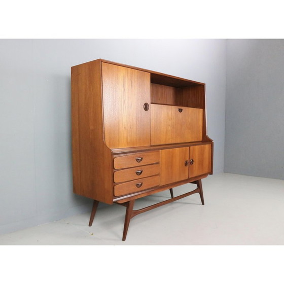 Image 1 of Buffet vintage en teck par Louis Van pour Wébé, Pays-Bas 1960