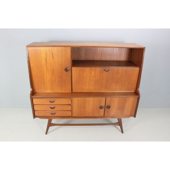 Image 1 of Buffet vintage en teck par Louis Van pour Wébé, Pays-Bas 1960