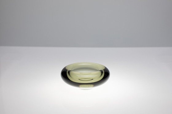 Image 1 of Akva Series Ashtrays de Per Lütken pour Holmegaard, 1950s, Set of 2