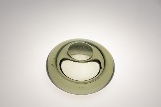 Image 1 of Akva Series Ashtrays de Per Lütken pour Holmegaard, 1950s, Set of 2