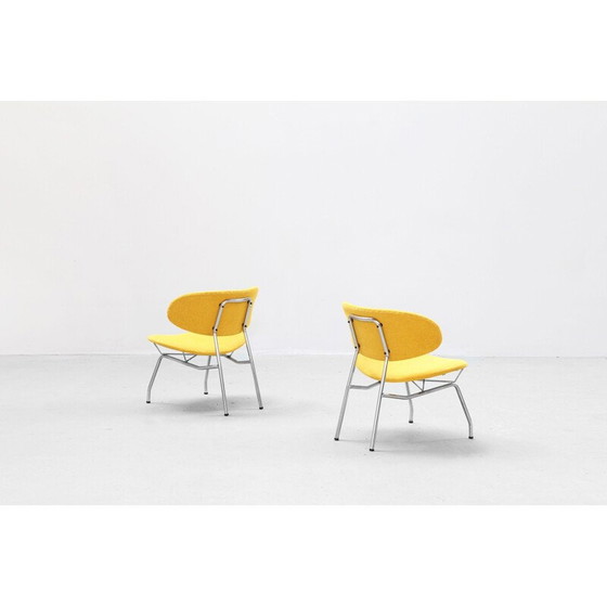Image 1 of Paire de chaises longues vintage par Rino Vernuccio Italie