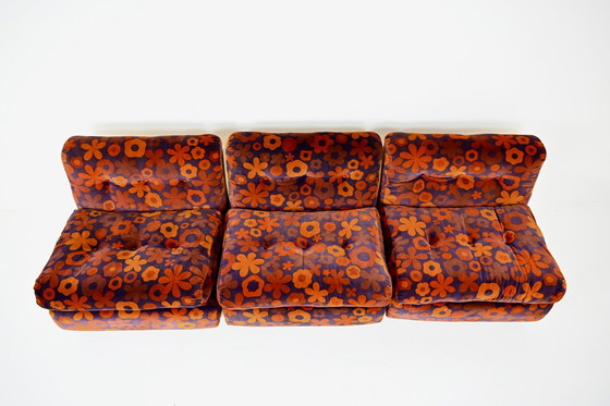 Image 1 of Chaises longues Amanta par Mario Bellini pour C&B Italia, 1960S, ensemble de 3