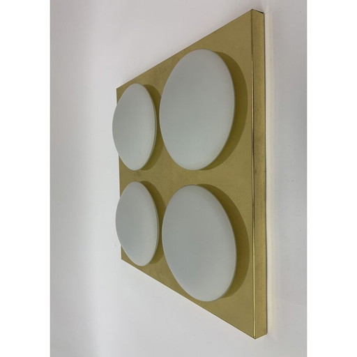 Lampe murale vintage de Rolf Krüger pour Heinz Neuhaus Leuchten, 1970