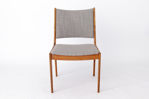 Chaise en teck vintage 1960S par Johannes Andersen - Design classique danois du Mid Century