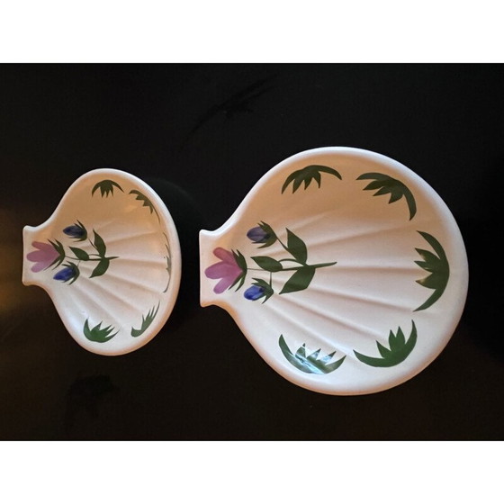 Image 1 of Paire de poches en céramique vintage, 1970