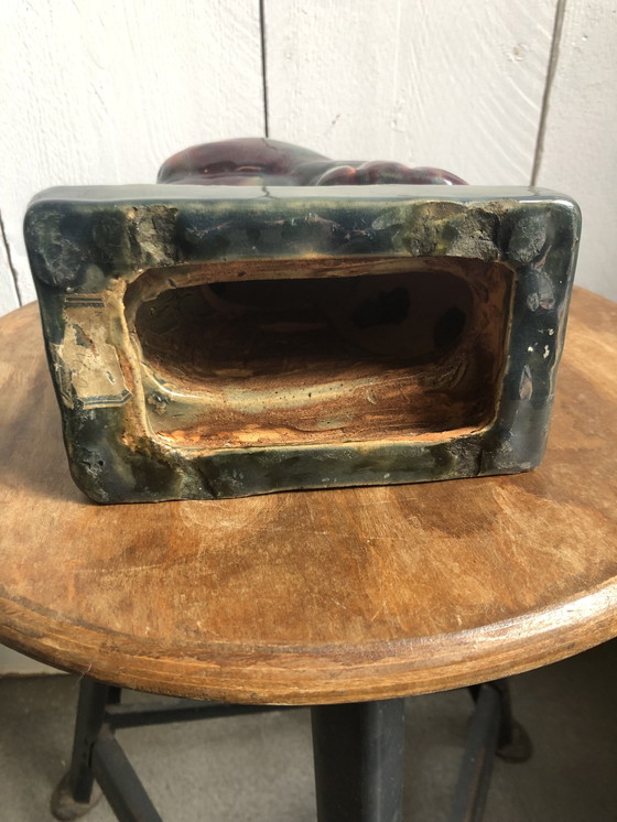 Image 1 of Oiseau en céramique, non signé, époque Jan Schonk