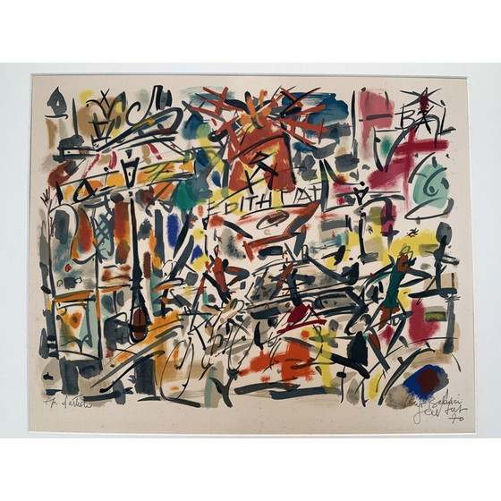 Image 1 of Épreuve d'artiste vintage de Gen Paul's Red Mill, 1970