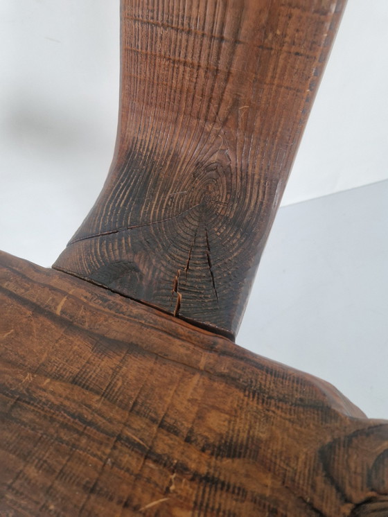 Image 1 of Tabouret de naissance brutaliste espagnol