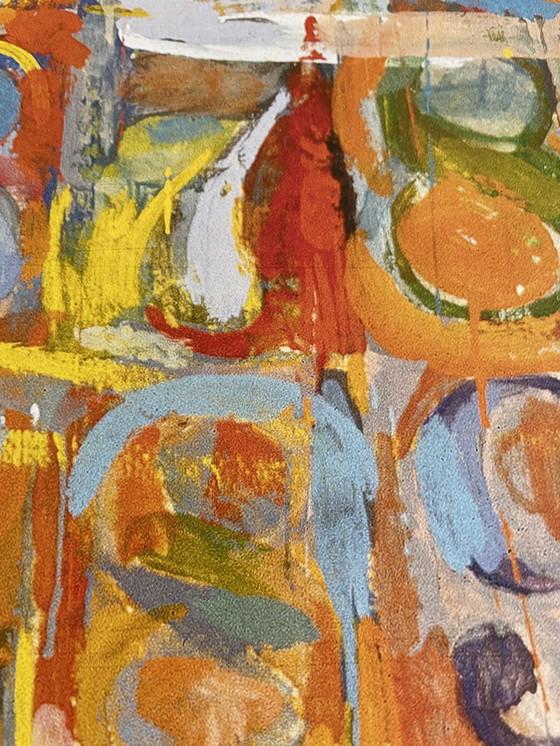 Image 1 of Jasper Johns ( Américain, né en 1930), Numbers In Color, (1958-59), Copyright Albright Knox, New York