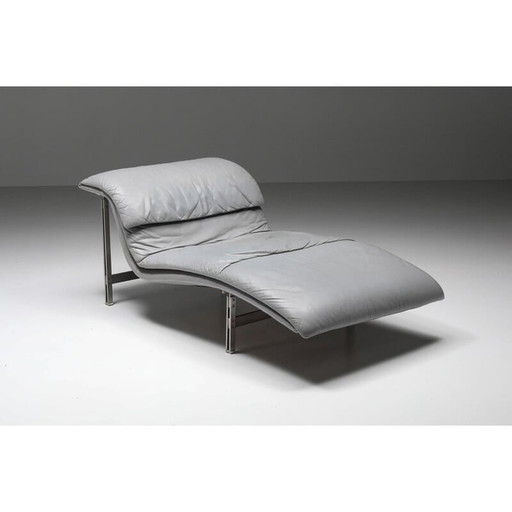 Chaise longue Saporiti vintage de Giovanni Offredi, 1974
