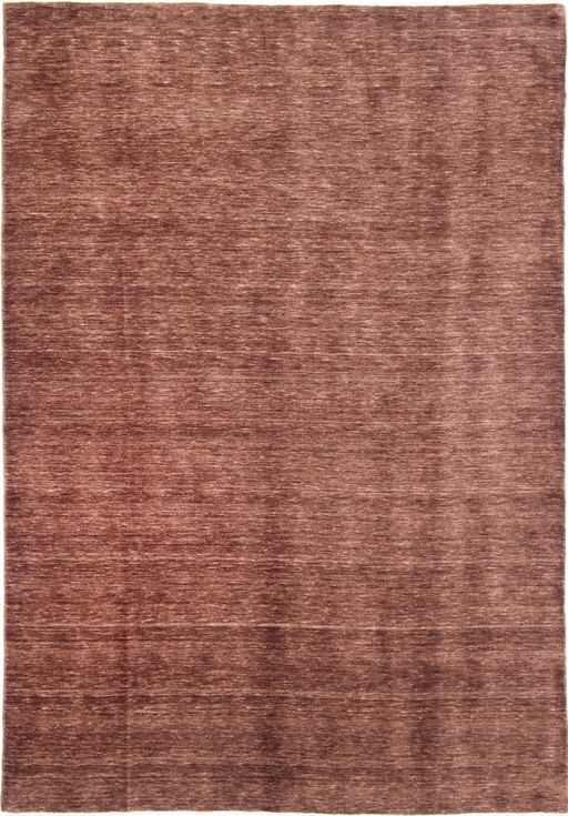 Tapis moderne Gabbeh Loom Unicolore noué à la main 292 X 203 cm Nouveau tapis
