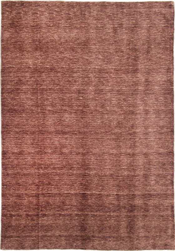 Image 1 of Tapis moderne Gabbeh Loom Unicolore noué à la main 292 X 203 cm Nouveau tapis