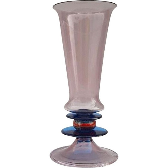 Image 1 of Vase vintage postmoderne Memphis par Formia 1985s