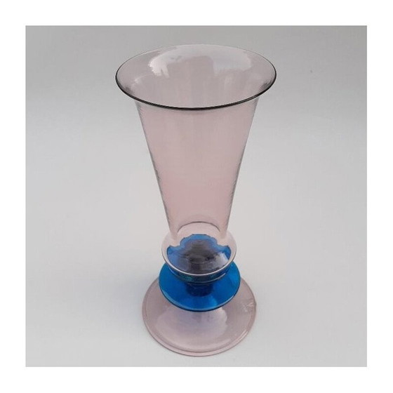 Image 1 of Vase vintage postmoderne Memphis par Formia 1985s