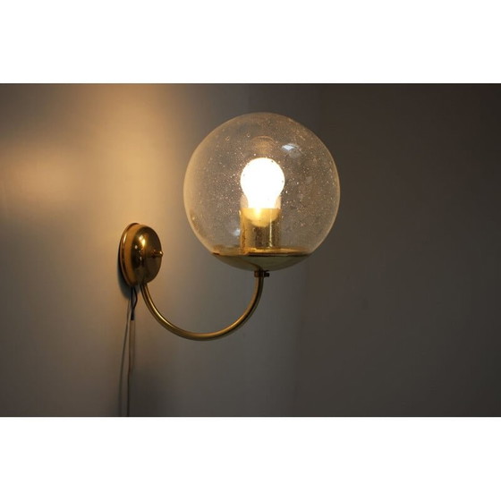 Image 1 of Applique en métal vintage par Kamenický Šenov, Tchèque 1970