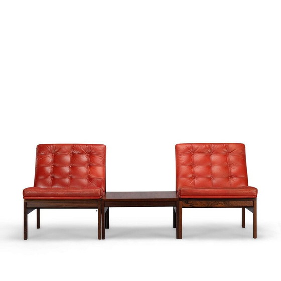 Image 1 of Ensemble salon vintage Moduline par Ole Gjerlov-Knudsen & Torben Lind pour France & Son, Danemark 1962