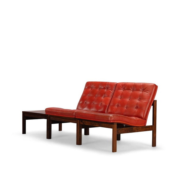 Image 1 of Ensemble salon vintage Moduline par Ole Gjerlov-Knudsen & Torben Lind pour France & Son, Danemark 1962