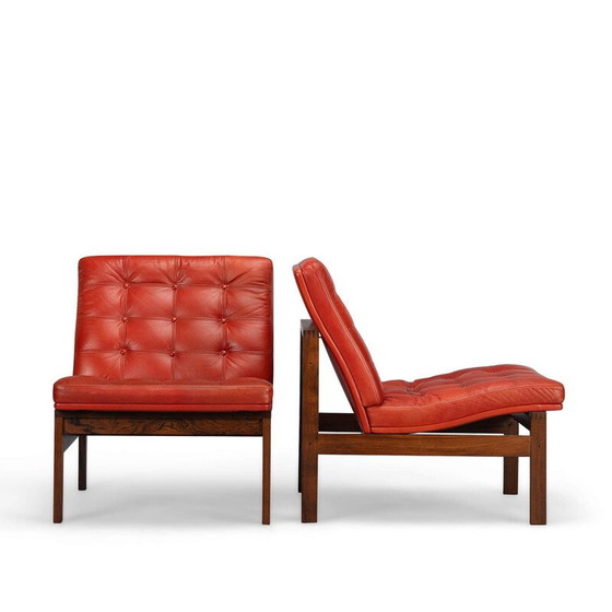 Image 1 of Ensemble salon vintage Moduline par Ole Gjerlov-Knudsen & Torben Lind pour France & Son, Danemark 1962