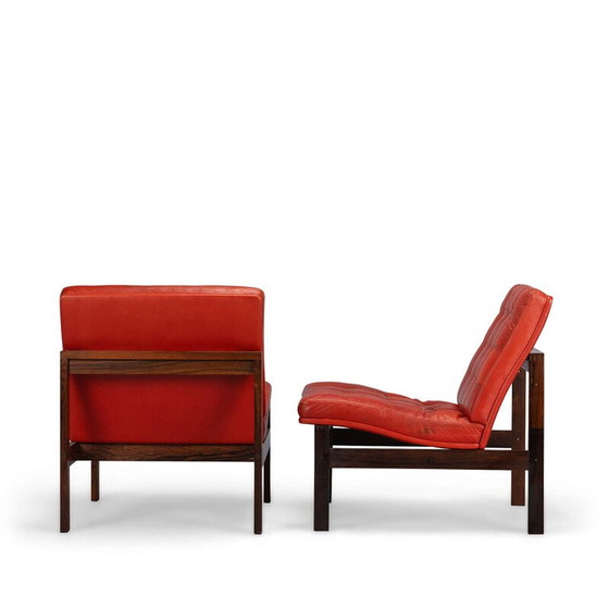 Image 1 of Ensemble salon vintage Moduline par Ole Gjerlov-Knudsen & Torben Lind pour France & Son, Danemark 1962
