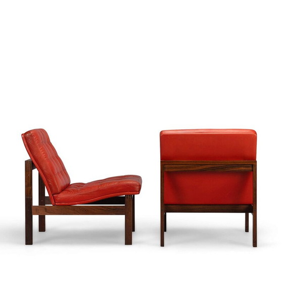 Image 1 of Ensemble salon vintage Moduline par Ole Gjerlov-Knudsen & Torben Lind pour France & Son, Danemark 1962