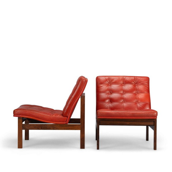 Image 1 of Ensemble salon vintage Moduline par Ole Gjerlov-Knudsen & Torben Lind pour France & Son, Danemark 1962