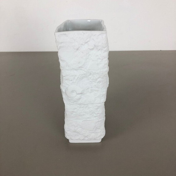 Image 1 of Vintage OP Art vase en porcelaine par AK Kaiser, Allemagne 1970