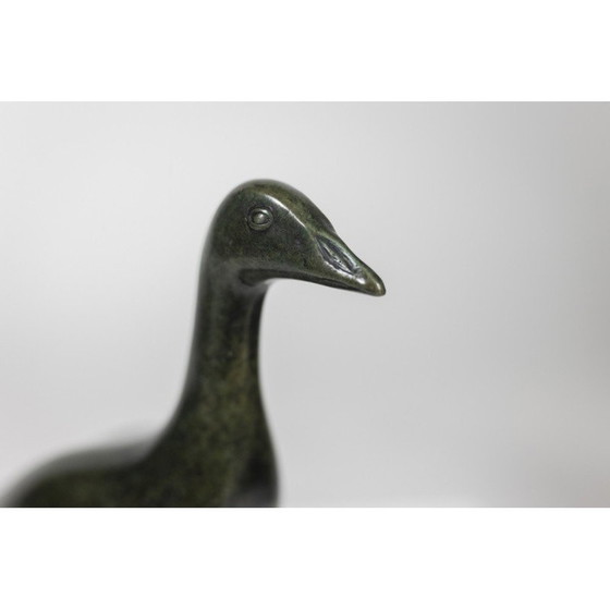 Image 1 of Sculpture en bronze "Goose" de François Pompon pour l'Atelier Valsuani, 2006