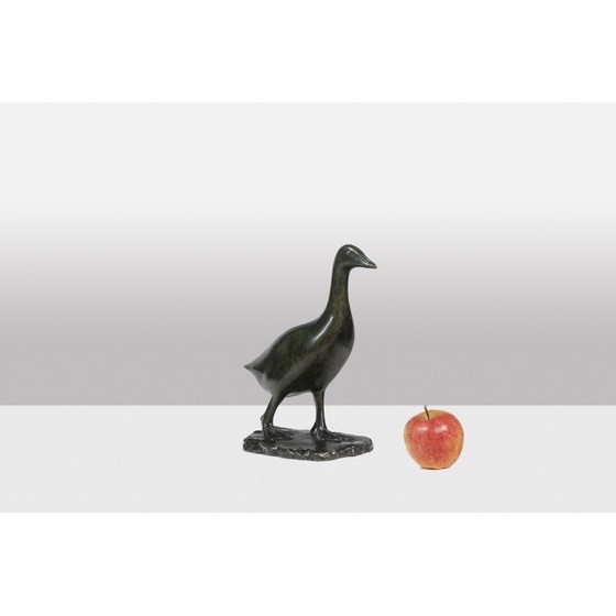 Image 1 of Sculpture en bronze "Goose" de François Pompon pour l'Atelier Valsuani, 2006