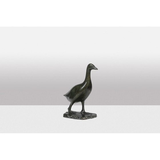 Image 1 of Sculpture en bronze "Goose" de François Pompon pour l'Atelier Valsuani, 2006