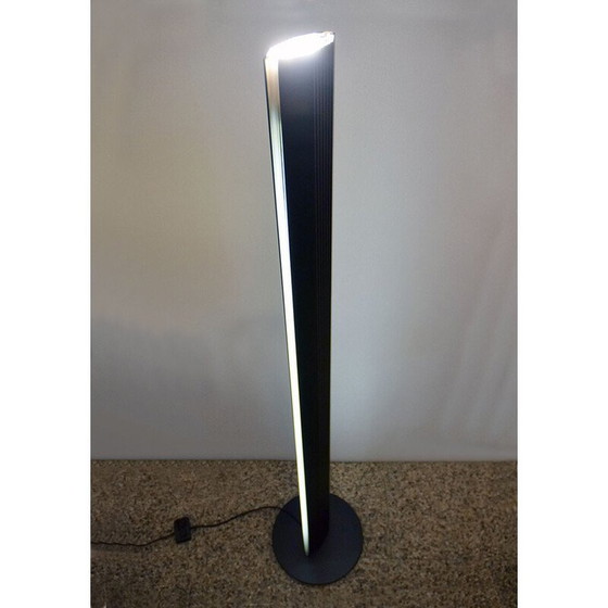 Image 1 of Lampadaire vintage Manhattan en aluminium pour Tronconi, 1970