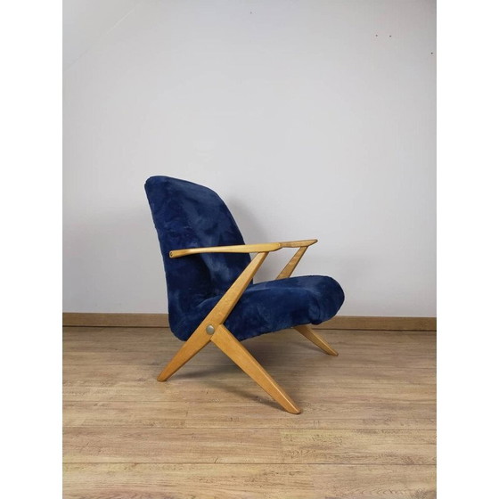 Image 1 of Paire de fauteuils vintage par Bengt Ruda pour Nordiska Kompaniet, Suède 1950