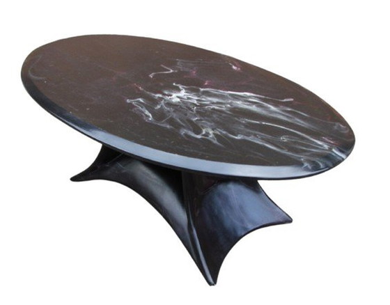 Image 1 of Table basse vintage en pierre