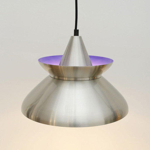 Lampe scandinave en laiton, années 1970