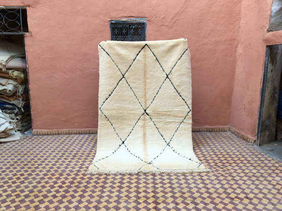 Image 1 of Tapis Beni Ouarain Berbère Marocain 255 X 159 Cm