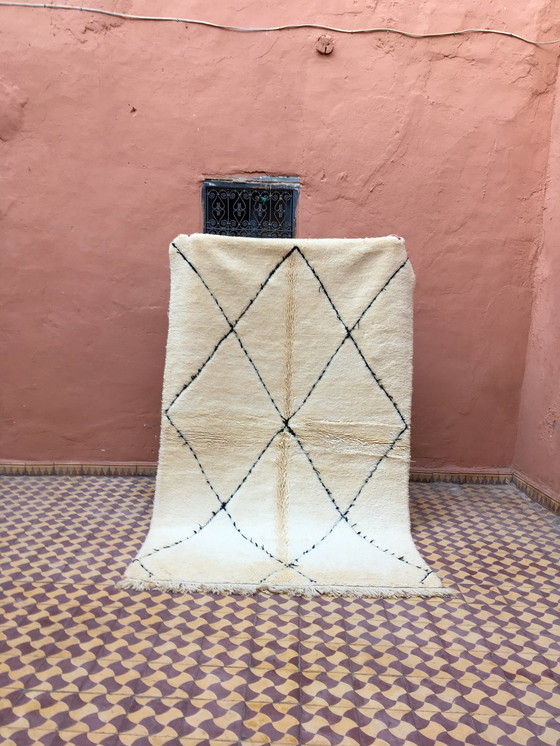 Image 1 of Tapis Beni Ouarain Berbère Marocain 255 X 159 Cm