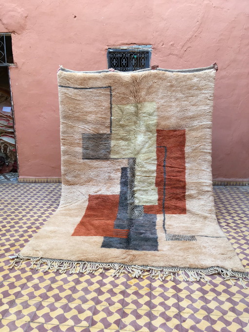 Tapis Mrirt D'Exception Berbère 299 X 203 Cm