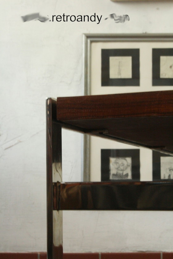 Image 1 of Table basse danoise vintage-Teck-Chrome