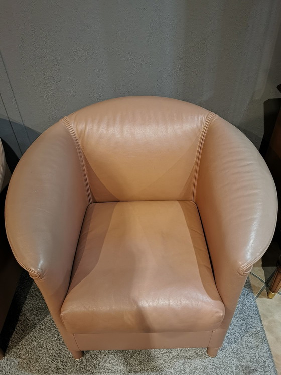 Image 1 of 2x Wittmann Aura, Lederchair, Loungechair