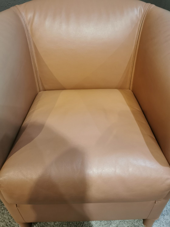 Image 1 of 2x Wittmann Aura, Lederchair, Loungechair