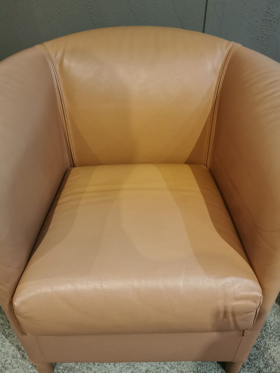 Image 1 of 2x Wittmann Aura, Lederchair, Loungechair