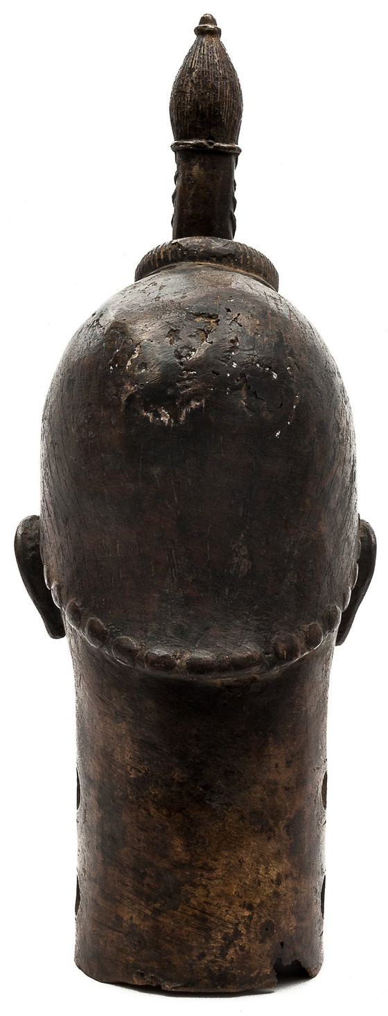 Image 1 of Tête En Bronze Oni Ifé