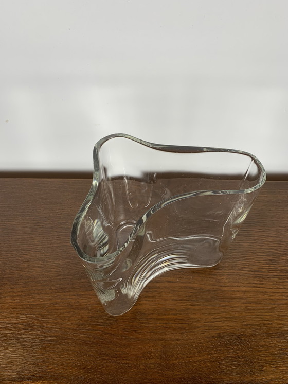 Image 1 of Vase en verre dans le style d'Alvar Aalto, 1970