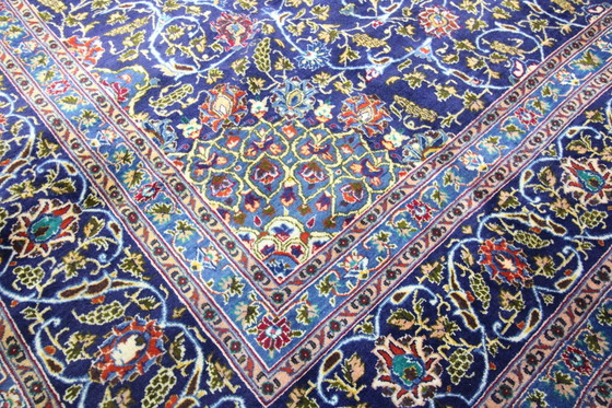 Image 1 of Tapis persan original noué à la main Kashmar Fin 378 X 293 cm Top condition